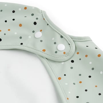 Happy Dots haklapp med ärm - Green - Done by deer