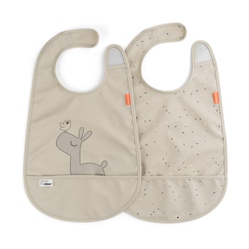 Done by deer Lalee haklapp med kardborre 2-pack Sand