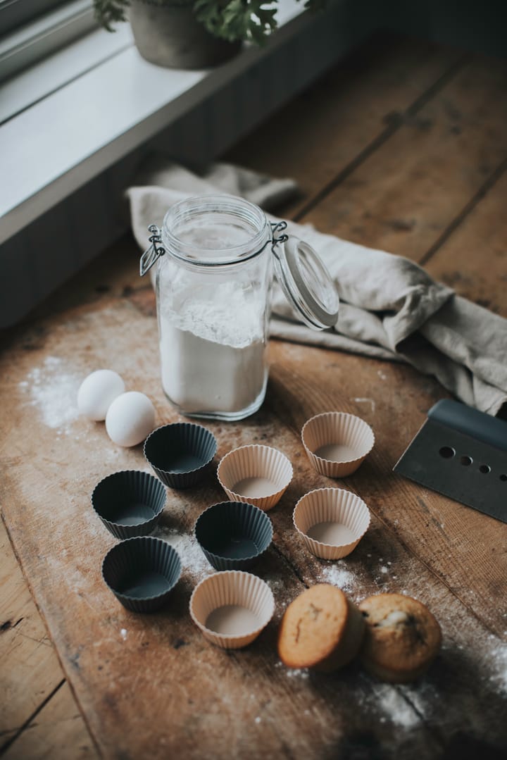 Cookie muffinsform 6-pack, Grå Dorre