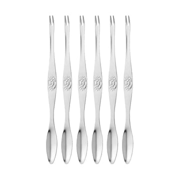 Dorre Skai skaldjursgaffel 6-pack Silver