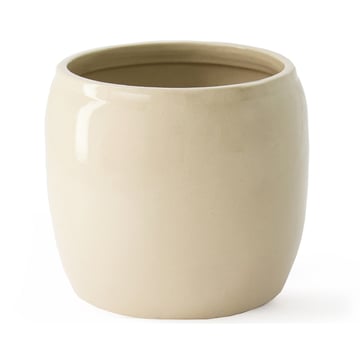 ERNST Ernst glaserad kruka Ø19,5 cm Beige