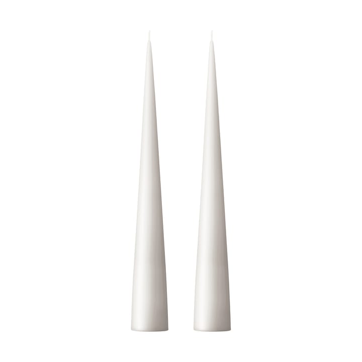 ester & erik konljus 37 cm 2-pack matt - White ash 21 - Ester & erik