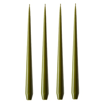 ester & erik ester & erik ljus 32 cm 4-pack olive glow Lackad