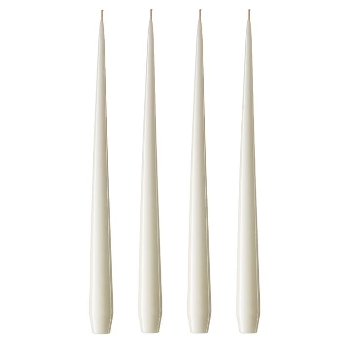 ester & erik ljus 42 cm 4-pack ivory - Lackad - Ester & erik