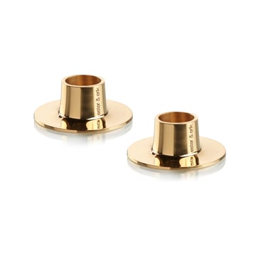 ester & erik ester & erik ljusstake blank 2-pack Guld