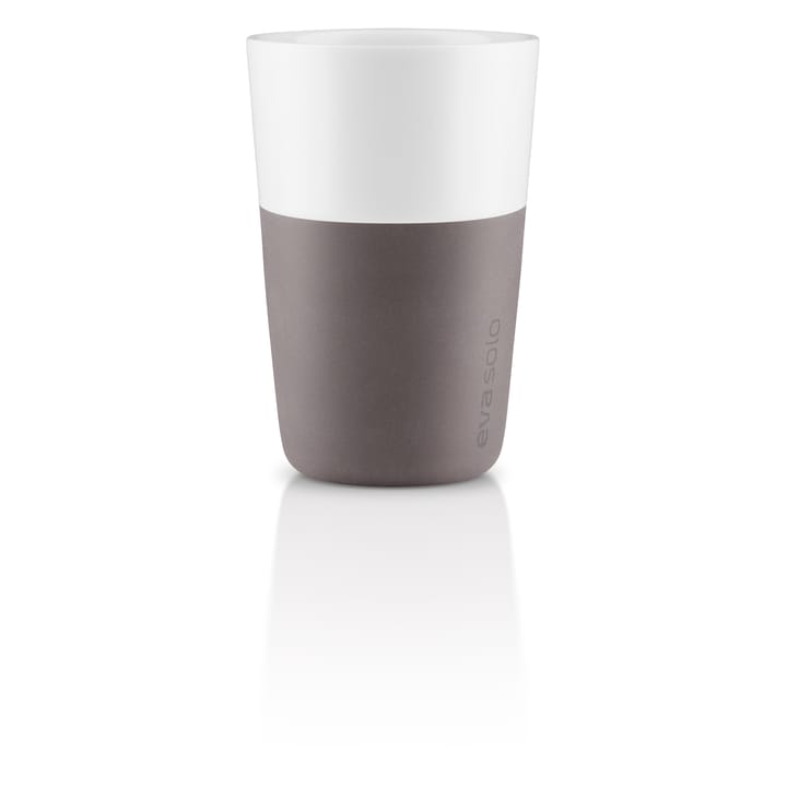 Eva Solo cafélattemugg 2-pack, Elephant grey Eva Solo