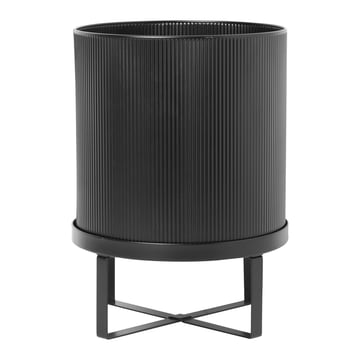 ferm LIVING Bau kruka large Ø28 cm Svart