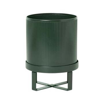 ferm LIVING Bau kruka small Ø18 cm Mörkgrön