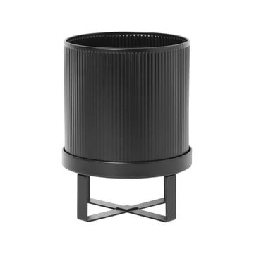 ferm LIVING Bau kruka small Ø18 cm Svart