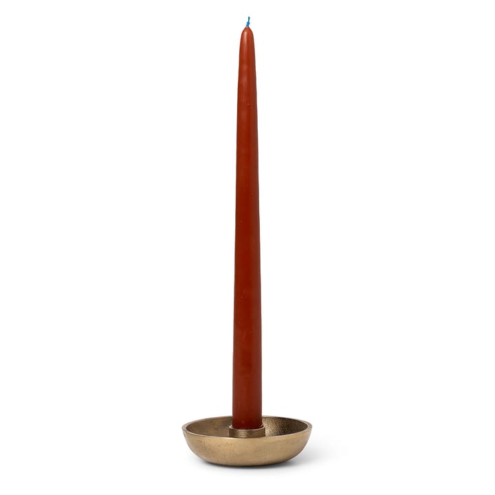 Bowl ljusstake Ø10 cm, Mässing ferm LIVING