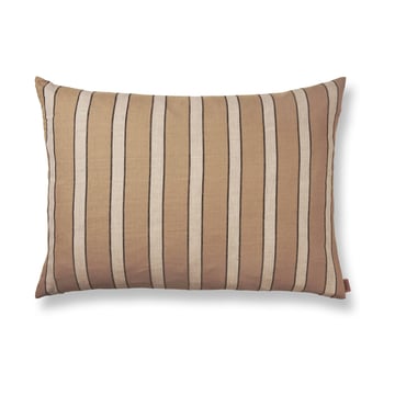 ferm LIVING Brown kudde 60×80 cm Stripe