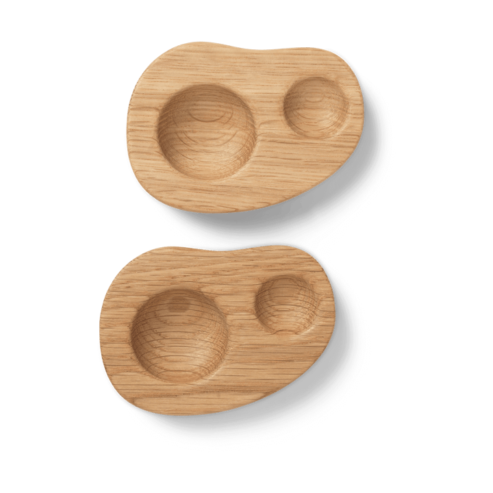 Cairn äggkopp 2-pack, Oak ferm LIVING