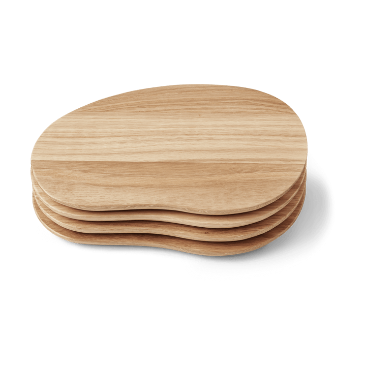 Cairn butter boards bricka 4-delar - Oak - Ferm LIVING