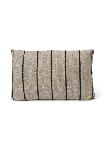 ferm LIVING Clean kudde Pasadena 60×40 cm Sand-svart