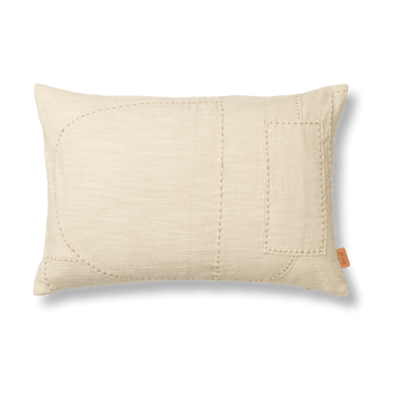 ferm LIVING Darn kuddfodral 40×60 cm Natural