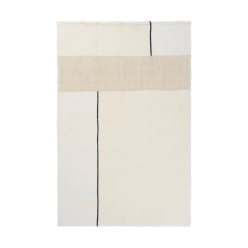 ferm LIVING Dela filt 120×170 cm Natural-Off-white