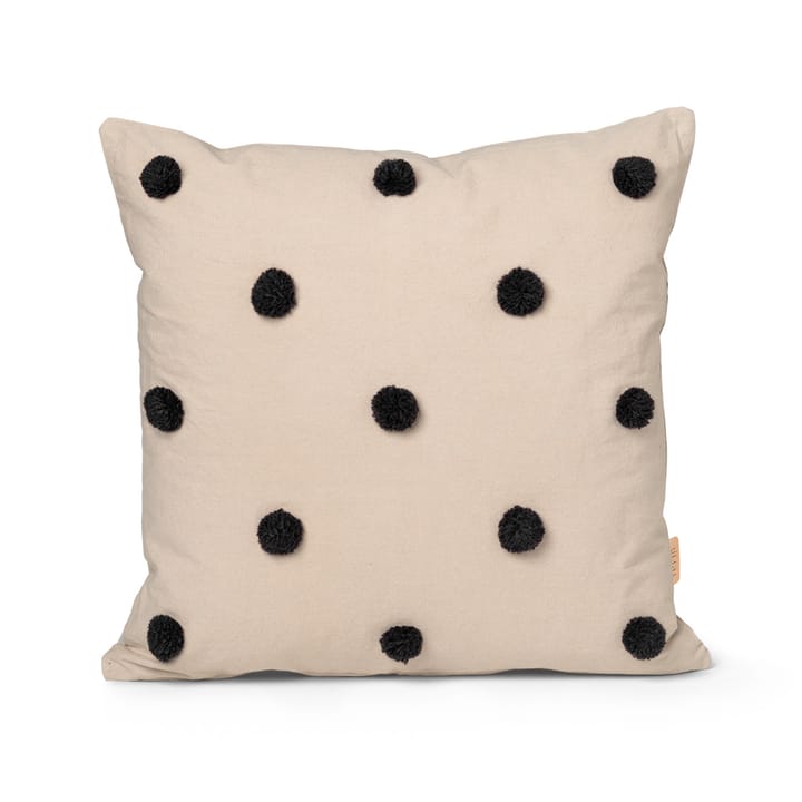 Dot kudde 50x50 cm - Sand-black - Ferm LIVING