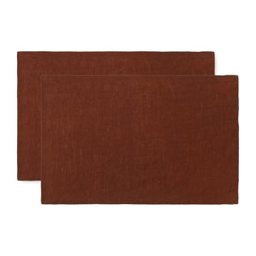 ferm LIVING ferm LIVING bordstablett linne 2-pack Cinnamon