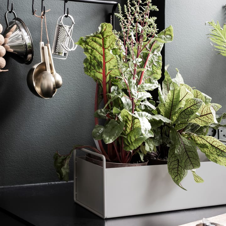 ferm LIVING plant box small, ljusgrå ferm LIVING