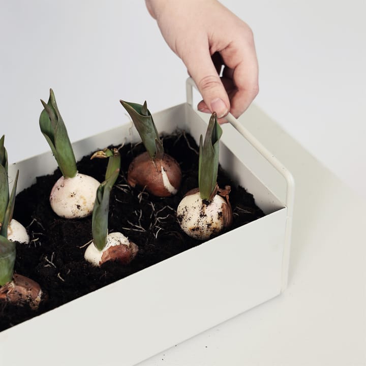 ferm LIVING plant box small, ljusgrå ferm LIVING