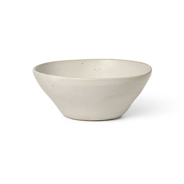 ferm LIVING Flow skål 14,5 cm Off-white speckle