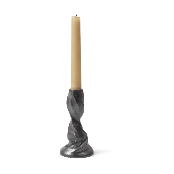 Gale ljusstake 13 cm, Blackened Aluminium ferm LIVING