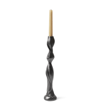 Gale ljusstake 38 cm - Blackened Aluminium - ferm LIVING