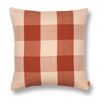 ferm LIVING Grand kudde 50×50 cm Rose-rust