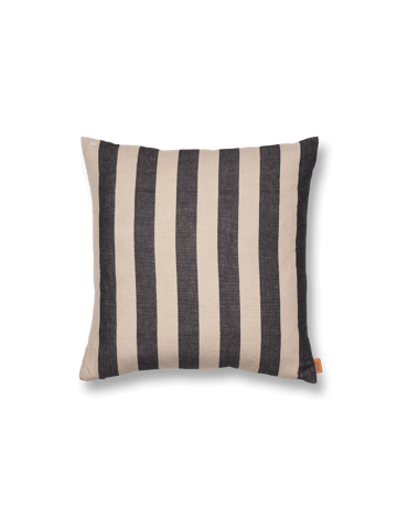 ferm LIVING Grand kuddfodral 50×50 cm Sand-svart