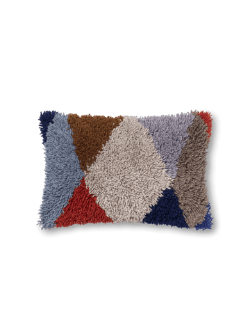 ferm LIVING Harlequin Tuftad Ull kuddfodral 60×40 cm