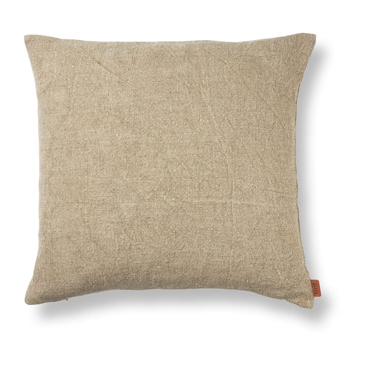 Heavy Linen kudde 50x50 cm, Natural ferm LIVING