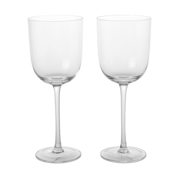 ferm LIVING Host vitvinsglas 30 cl 2-pack Clear