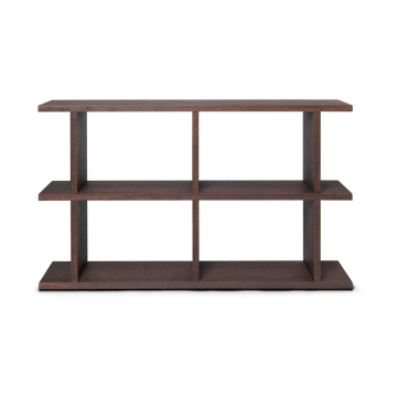 ferm LIVING Kona bokhylla 2×2 Dark stained