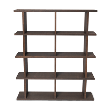 ferm LIVING Kona bokhylla 2×4 Dark stained