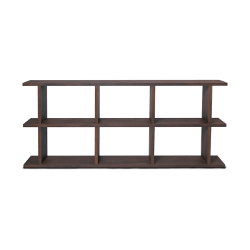 ferm LIVING Kona bokhylla 3×2 Dark stained