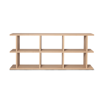 ferm LIVING Kona bokhylla 3×2 Natural