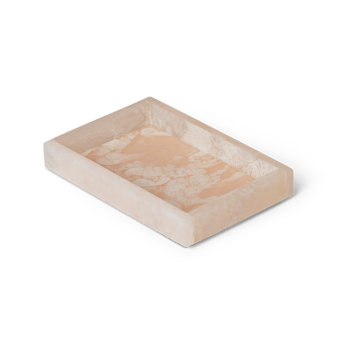 ferm LIVING Mist dekorationsbricka 10×15 cm Pearl