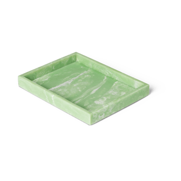 ferm LIVING Mist dekorationsbricka 15×20 cm Seafoam