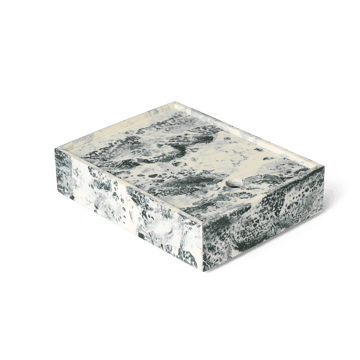 ferm LIVING Mist förvaringsbox 15×20 cm Emerald-off white