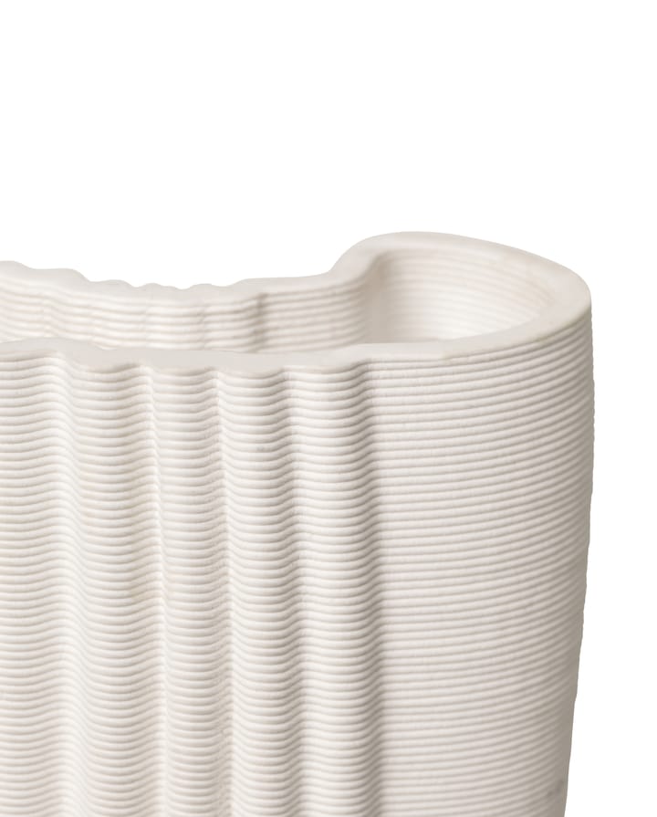 Moire vas 19x30 cm, Off-white ferm LIVING