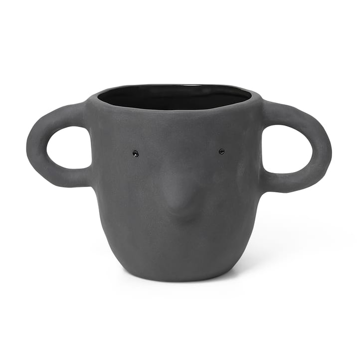 Mus blomkruka XL Ø15 cm, Dark grey ferm LIVING