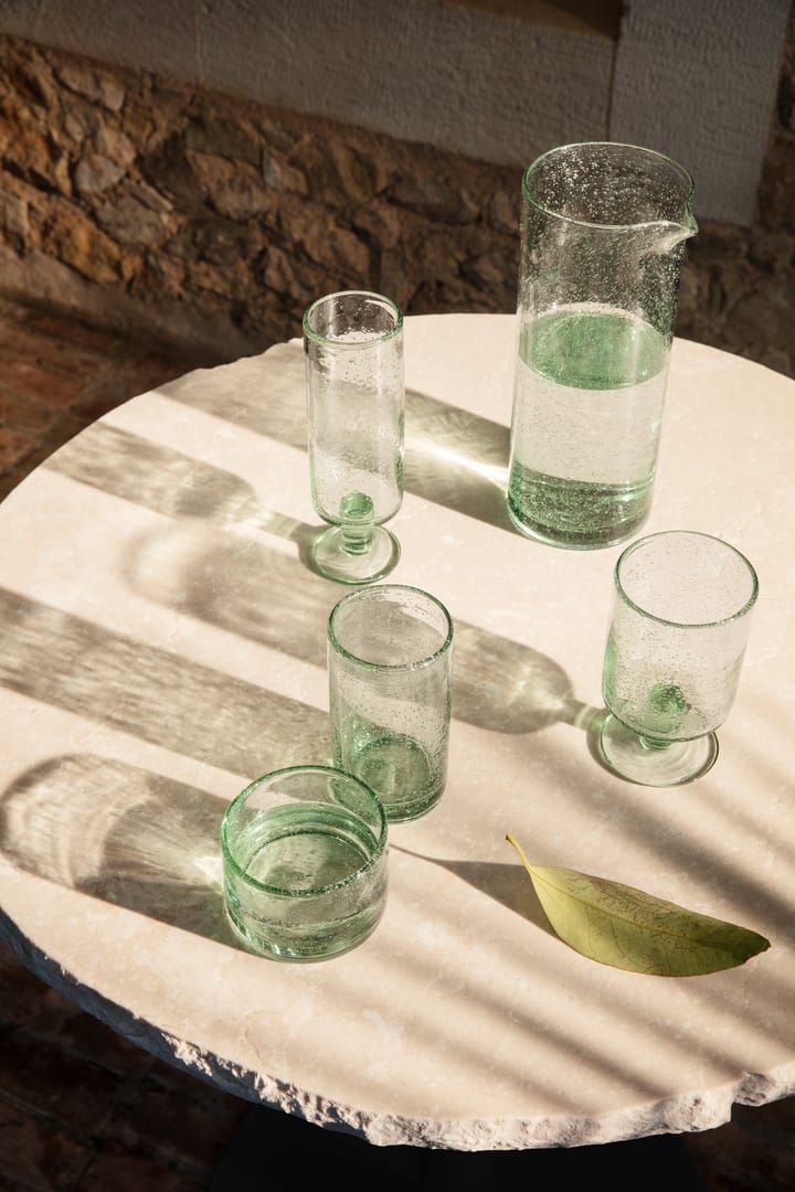 Oli vattenglas högt 22 cl, Recycled clear ferm LIVING