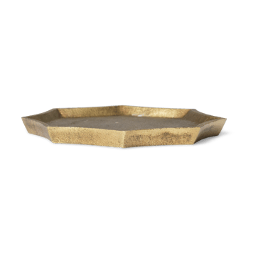 Otte dekorationsbricka 9,5x9,5 cm - Brass finish - ferm LIVING