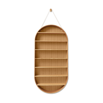 ferm LIVING Oval Dorm hylla Oiled oak