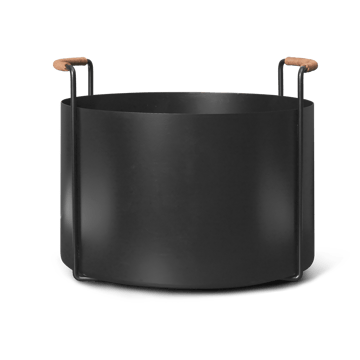 ferm LIVING Port vedkorg Black