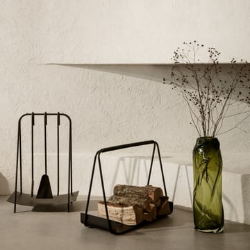 Port vedkorg - Svart - ferm LIVING