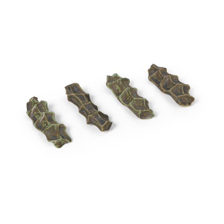 Serre bestickhållare 4-pack, Moss green ferm LIVING