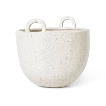 ferm LIVING Speckle kruka Ø18,5 cm Off-white