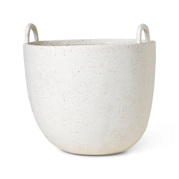 ferm LIVING Speckle kruka Ø30 cm Off white