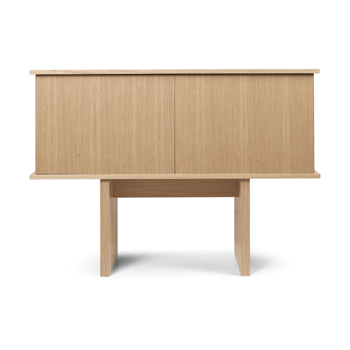 Stilt sideboard single 72,5x100 cm, Natural oak ferm LIVING